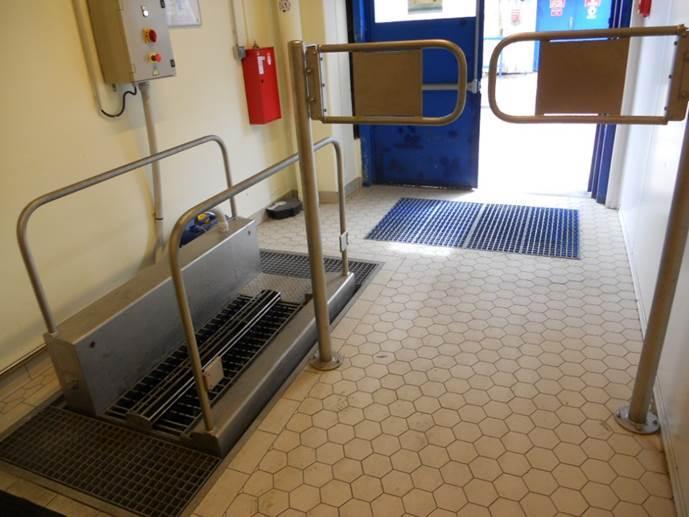 Kombinationen gör det möjligt för pallyftare och vagnar att