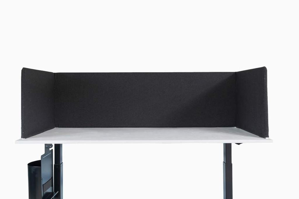 Xrozz Basic Booth Xrozz Basic Booth är absorberande bordsskärmar som är sammankopplade och bildar en båskonstruktion. Sidoskärmarnas bredd är som standard 700 mm.