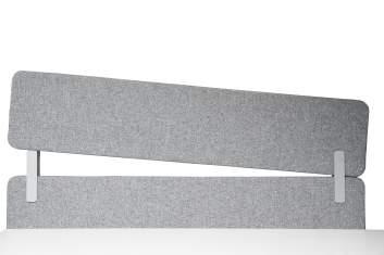 Xrozz Absorption Plus Xrozz Absorption Plus är vår kraftigaste bordsskärm. Xrozz Absorption Plus är uppbyggd av en träram, fylld med en A-klassad absorbent. 50 mm tjock!