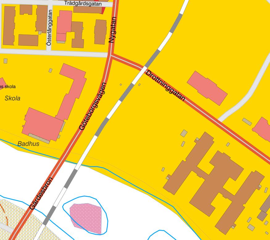 Gamla Staden 4:2 & Del av Gamla Staden 4:1 Mariestads kmmun PM Geteknik 190514 4 MARKFÖRHÅLLANDEN Undersökningsmrådet mfattar en yta m ca 0,7 hektar ch utgörs av parkmark.