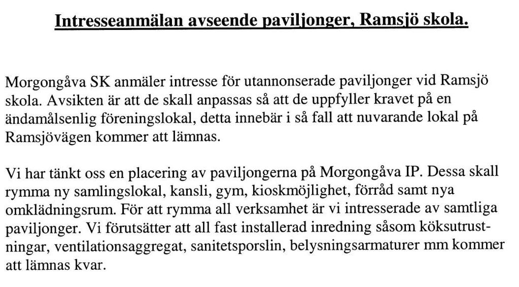 Under sommaren 2002 startades så omläggningen av gräsytan på A-planen vid Morgongåva IP. Därmed behövde B-planen utnyttjas för alla matcher. Våren 2003 måste A-planen sås om en gång till.
