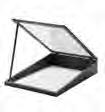 Svart Black 120x100 5 st /pcs Trådspaljé Blad till planteringslåda