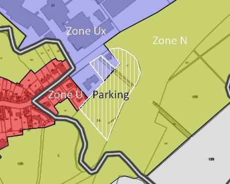 Isigny-sur-Mer Osmanville Figure 2 - Localisation et zonage du secteur d'étude Ce secteur est classé au PLU d Osmanville pour partie en zone Ux, et pour partie en zone N, zone naturelle.