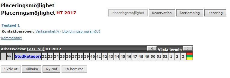 17 Ny bild kommer upp med ett tomt bokningsfält.
