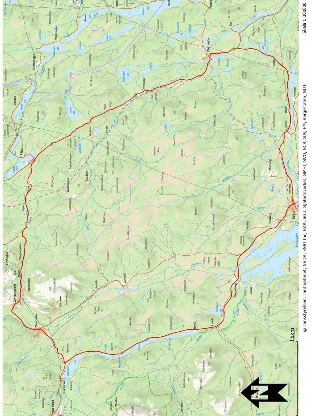 Bilaga 2, jaktområde Postadress Besöksadress Telefon Fax 831 86 ÖSTERSUND Residensgränd 7