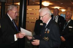 Göte har varit medlem i Flottans Män i ett stort antal år och under dessa år haft många framträdande befattningar.