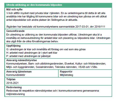 Avsnitt 1 Kommunen ska vara klimatsmart och