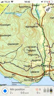 Terrängkarta utan