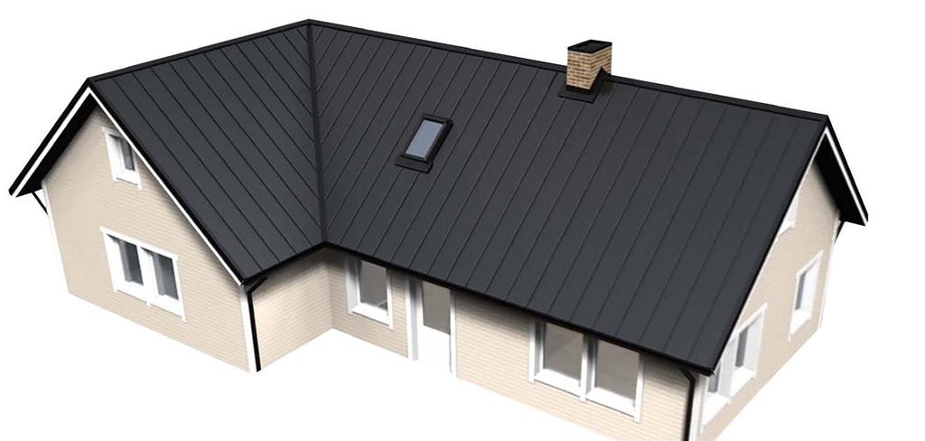 Monteringstillbehör för tak vinkelränna Roofit.solars paneler finns både som klicksystem och i den mer traditionella dubbelfalsade varianten.