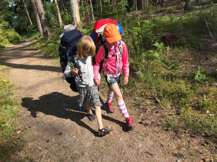 Vildmarksäventyr Strövare (7 9 år) Under våren hade vi två strövargrupper. Till hösten fick vi en ny grupp, en nystartad med barn från bland annat I Ur och Skur Skogsbacken.