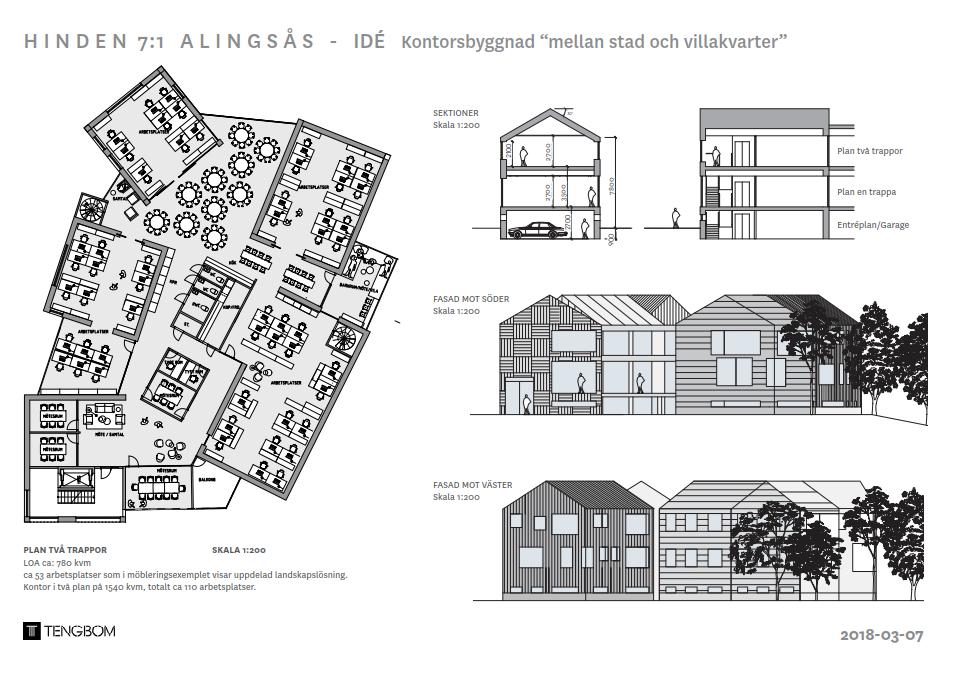 Blocknerfall Ej aktuellt i undersökningsområdet. Erosion Slänten är gräsbevuxen med enskilda träd som med dess rotverkan förstärker slänten mot erosion. Grundläggning Figur 5.1.
