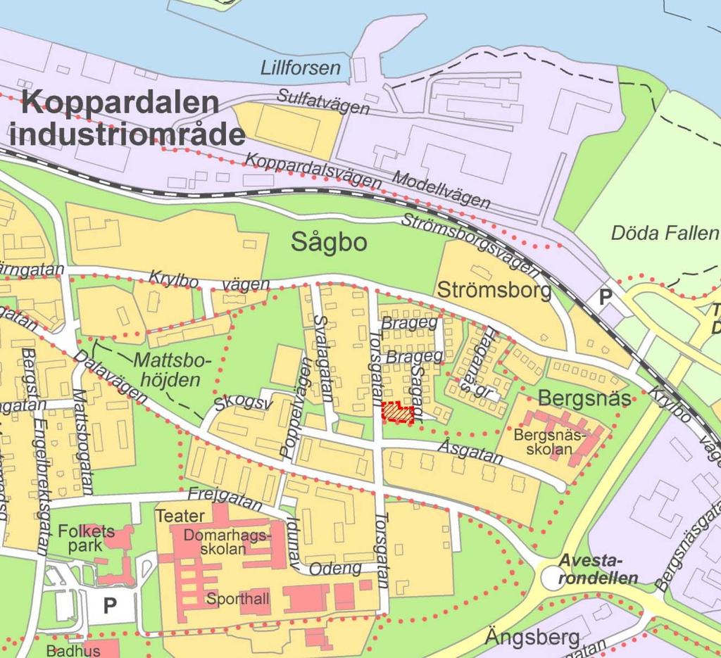 Detaljplan för Tor 9 och 10, Haganäsområdet Avesta kommun, Dalarnas län