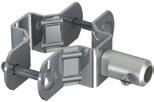 mm i Aluminium! 111 430 S3 varmförzinkad Uppfångare Alu-Optimal D 16/10mm; 2,0 m längd. Betongsockel rund 16 kg med underlagsplatta 1 St.