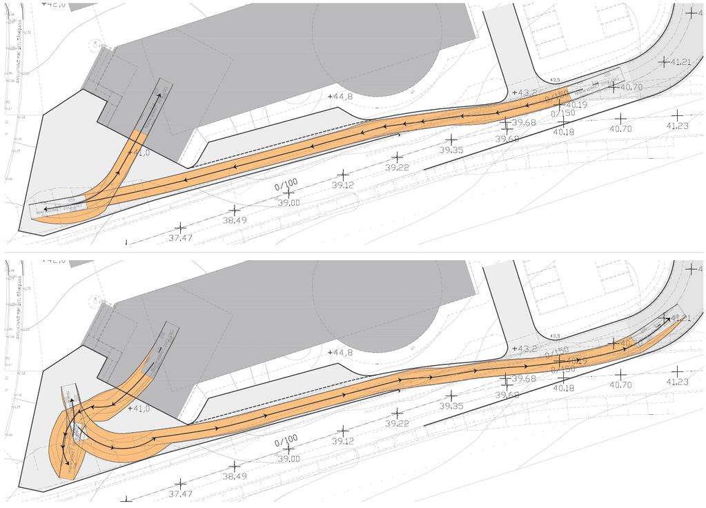 2.2 Trafikrörelser på brandstationsfastigheten SIDA 11/25 På fastigheten sker både verksamhets- och besöksrelaterade rörelser.