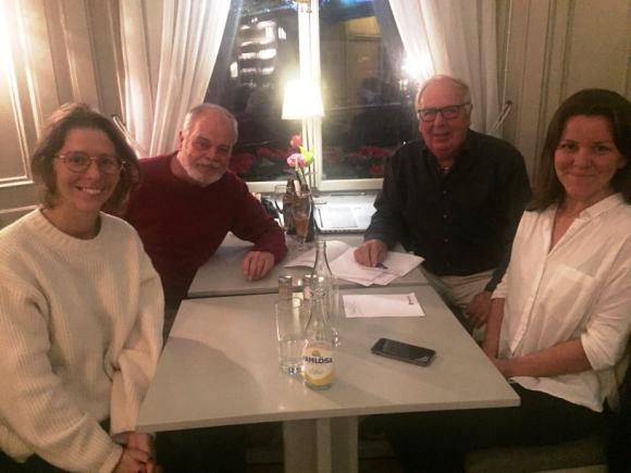 Den 17 september träffade undertecknad och Michael Ståhl Mikaela Rosén och Emma Algotsson i Uppsala.