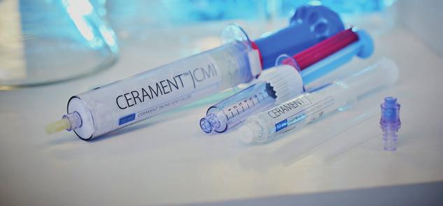 Försäljningen av CERAMENT G och CERAMENT V ökade med 54 procent i kvartalet EUROPE & REST OF WORLD (EUROW) I Europa säljs CERAMENT av såväl bolagets egna försäljningsorganisation som av distributörer.