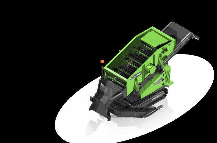 4-motor (55 kw/74 hk vid 1 800 varv/min) Enkel att använda 1 200 mm