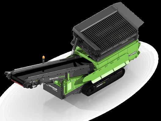 ton i timmen/660 US tph Vikt (standardmaskin): 19 000 kg (41 890 lbs)