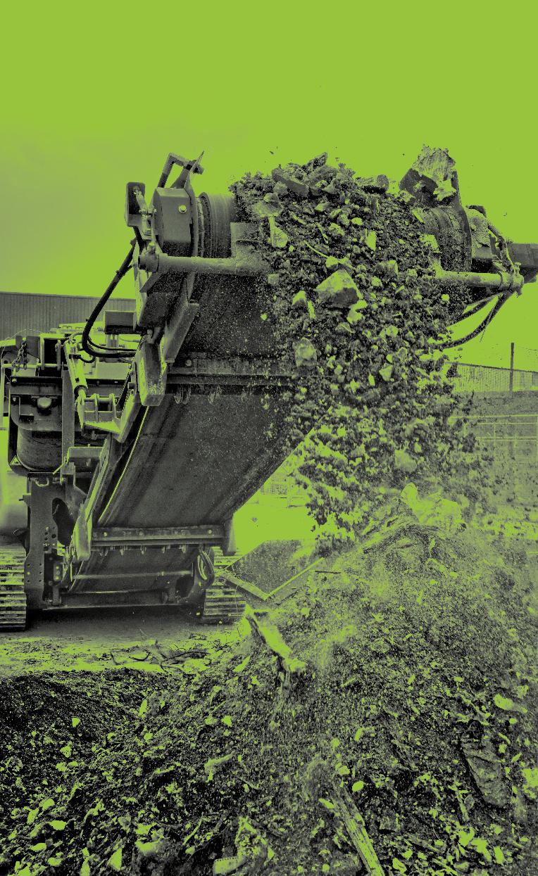 A TEREX BRAND EvoQuip erbjuder ett omfattande sortiment av krossoch siktprodukter som passar många olika branscher.