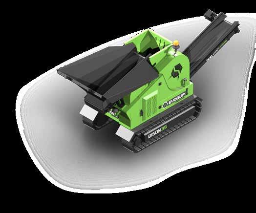 Direktdrivning Upp till 30 ton i timmen/34 US tph 400 mm (16") bred produkttransportör