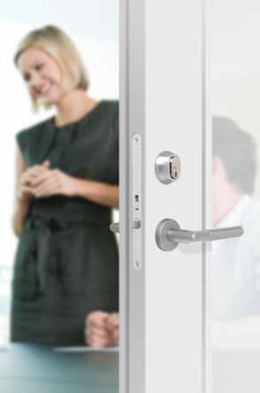 Code Handle Door både smart och snyggt Code Handle Door är handtaget med inbyggt kodlås. Det drivs med batterier och det behövs ingen kabeldragning.