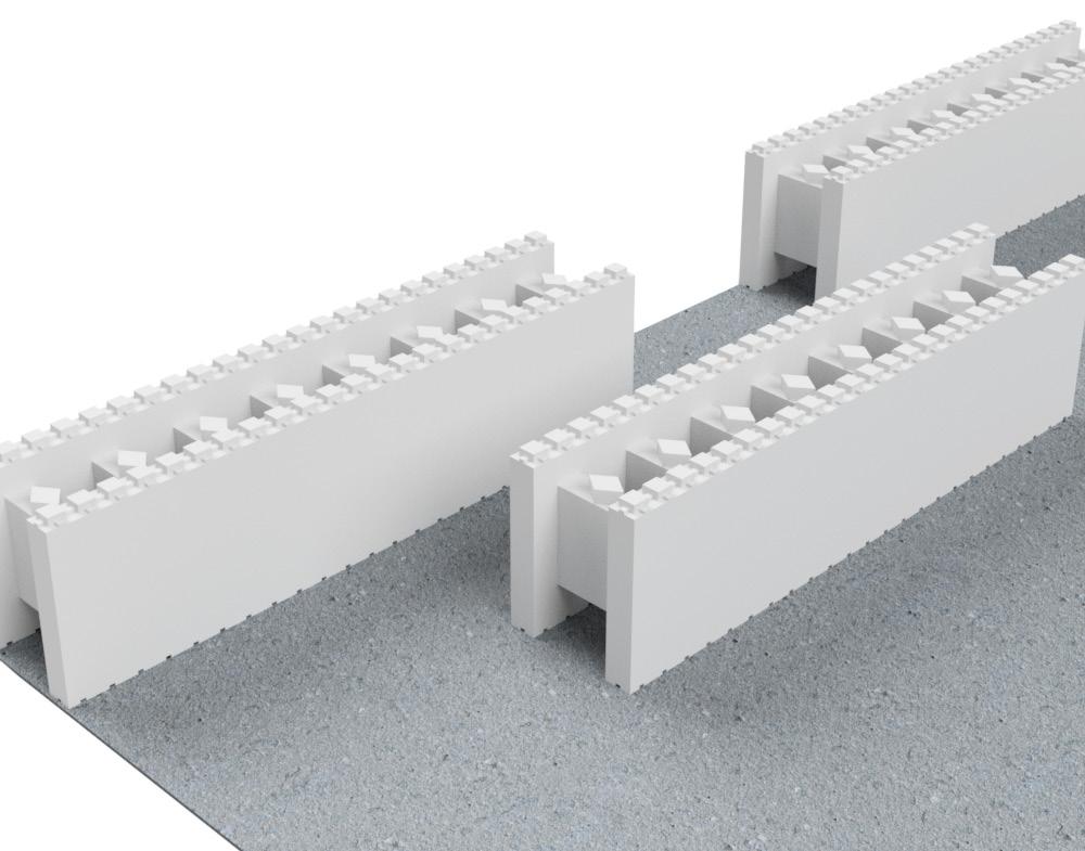 04 Anpassning Fig. 04: Kapning av blocken sker med sticksåg/handsåg. Systemet är baserat på 50 mm moduler.