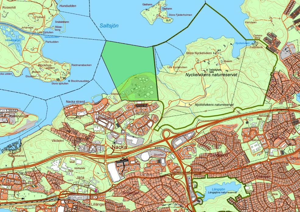 2016-05-30 3(8) Ordernummer: 157 439 Nacka Sicklaön 13:83 2 Objektsbeskrivning 2.1 Värderingsobjekt och omgivning Värderingsobjektet utgörs av fastigheten Nacka Sickalön 13:83, enligt kartor nedan.