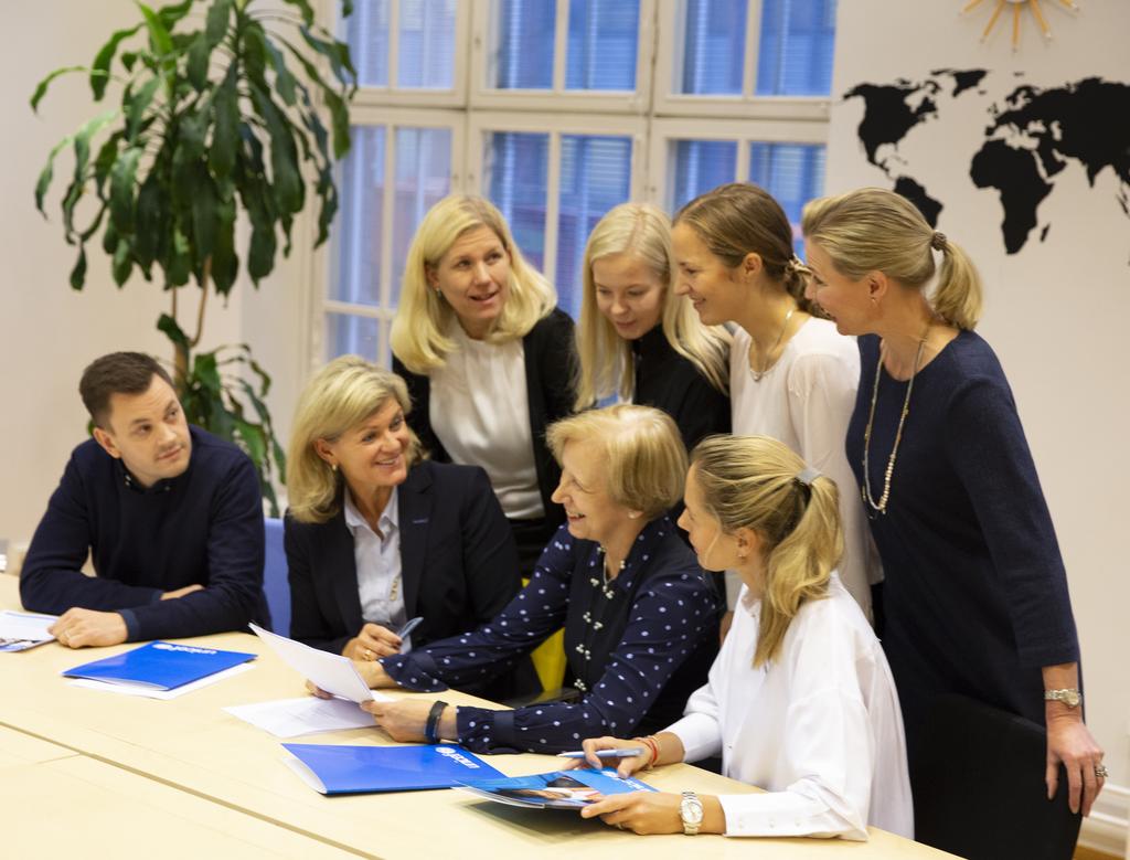 We are extremely proud that Eva Ahlström Foundation sees our collaboration not only as donations but as an investment in the future of humanity.