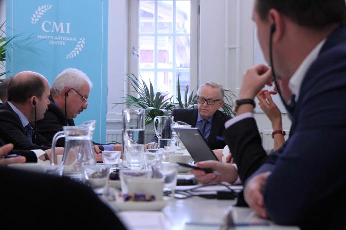 CMI (Crisis Management Initiative) Eva Ahlströms stiftelse har under 2018 stött CMIs arbete och samtidigt fattat beslut om ett mer långvarigt samarbetsavtal med organisationen.
