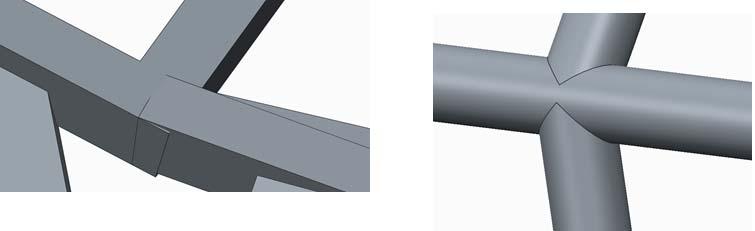 4.2 CAD Modelleringen i Creo var en iterativ process där resultaten utvärderades och vägdes mot varandra.