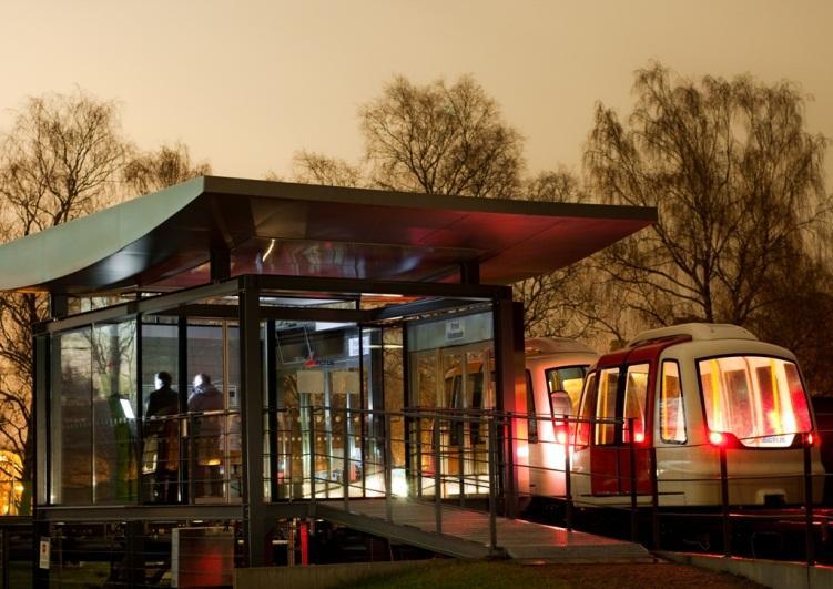 Kollektivtrafiklösningar för Arninge-Ullna, Täby kommun Spårbilar ett komplement i
