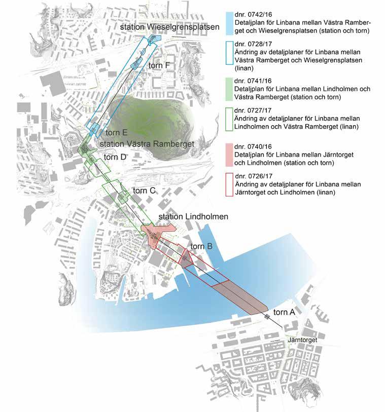 PM Trädinventering utmed linbanans sträckning från Lindholmen till Wieselgrensplatsen Medverkande: Ida Brogren, planarkitekt, AL Studio AB Janna Bordier, planarkitekt,