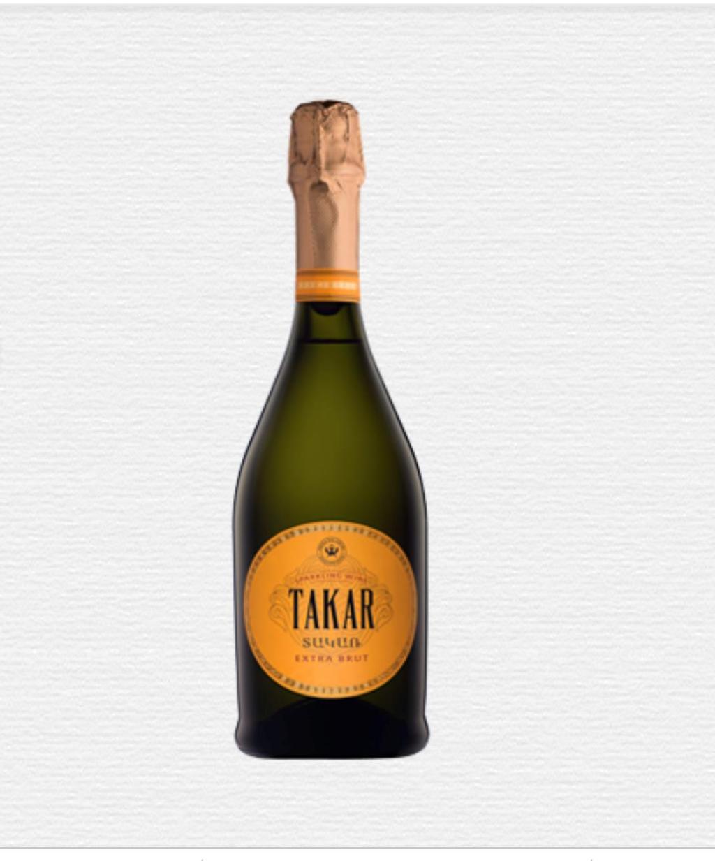 Vin: Takar Extra Brut Land: Armenien Region: Armavir Druva: Kangun Smak