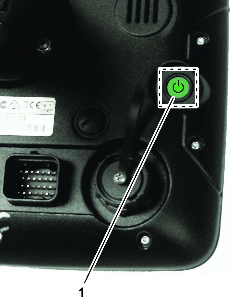 Mata ut USB Tryck på MATA UT USB innan du tar bort en USB-enhet från X25-styrkonsolen (Figur 7). Mata ut USB finns enbart på den flytande menyraden när en USB-enhet är ansluten till USB-porten.