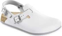 BIRKENSTOCK BOSTON SL EN ISO 20347:2012 SRC. Art nr: 06019401 Storlek: 41-46 Färg: Svart Art nr: 06019601 Storlek: 36-41 Färg: Svart» Halksäker sandal.