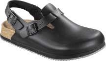 Art nr: 06113402 Storlek: 41-46 Färg: Vit Art nr: 06113602 Storlek: 36-41 Färg: Vit» Halksäker sandal. Perfekt för sjukhus & kök.