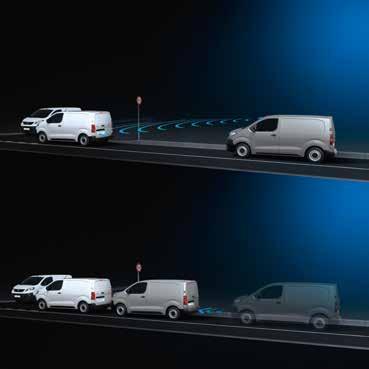 Den avlästa hastigheten föreslås som värdet i din hastighetshållare eller -begränsare, om den är aktiverad. Parkeringsvy Backkameran* aktiveras automatiskt så snart backväxeln läggs i.
