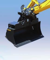 Komatsu/Lehnhoff automatisk planerskopa PC210LCi-11 är konstruerad för att användas tillsammans med vår nya