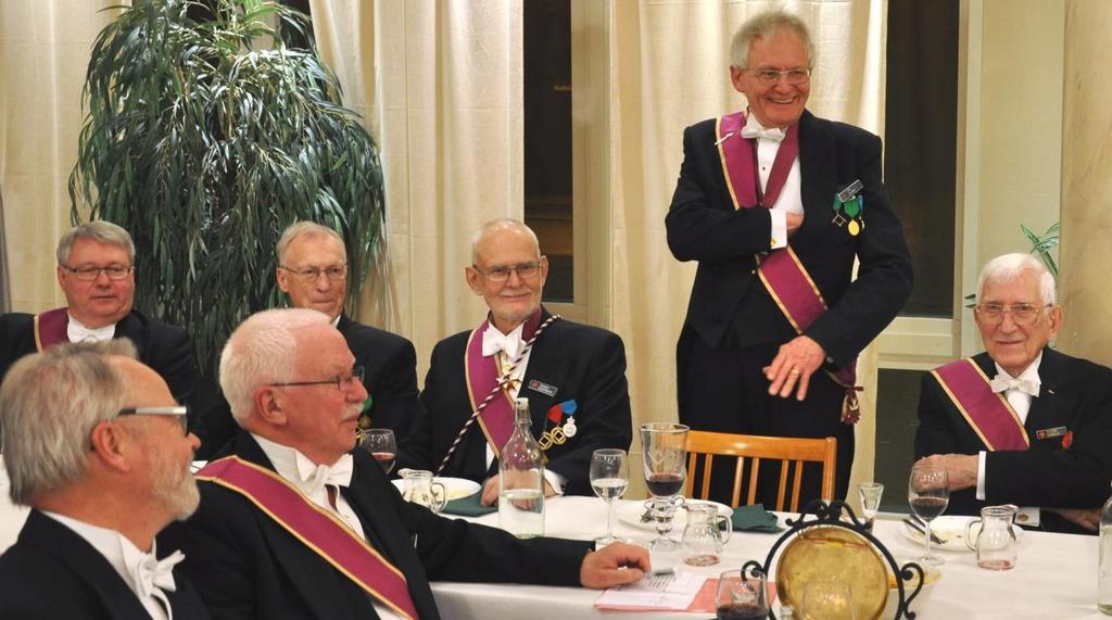 Högtidsdag i kapitelbrödraföreningen Hertig Carl Måndagen den 20 mars firades kapitelbrödraföreningen Hertig Carls högtidsdag.