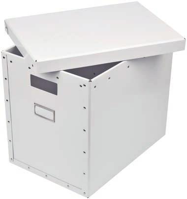 nr: 5931 Nettopris: 479:- 5931 STORAGE, VIT Praktisk förvaringslåda.