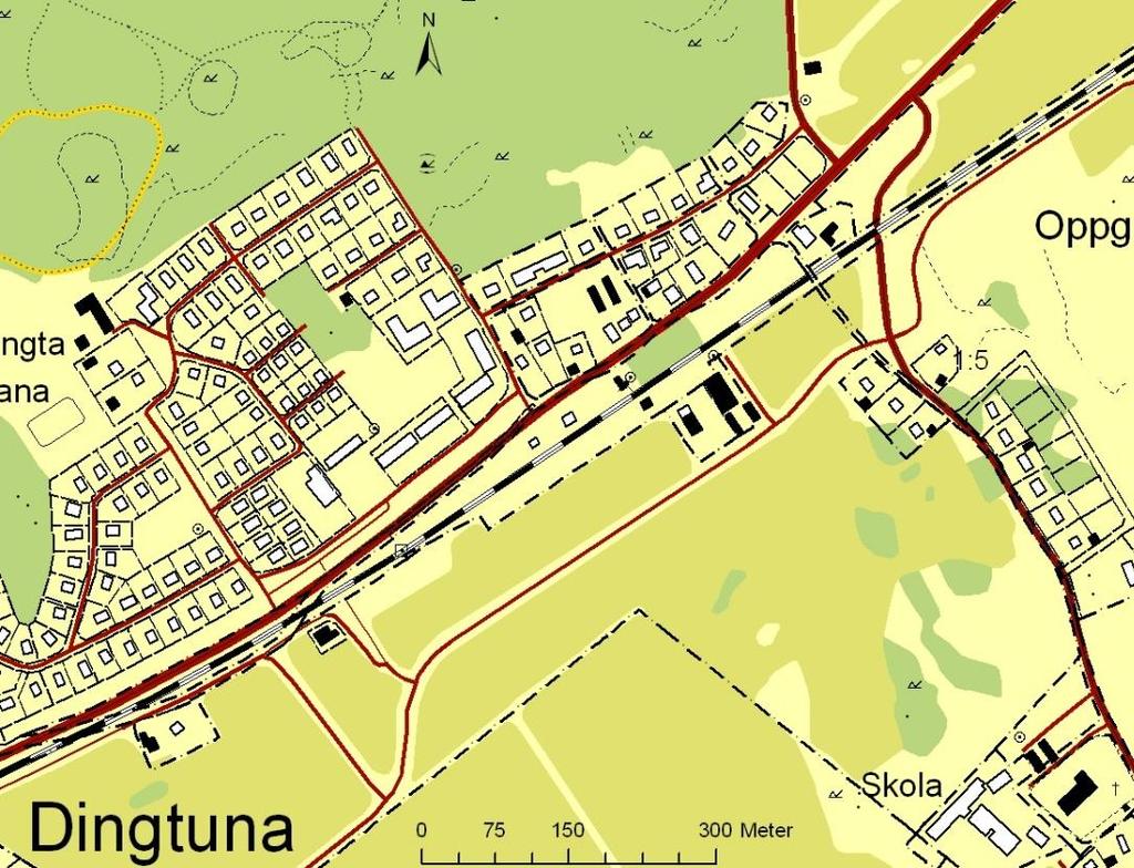 Inledning Dingtuna Lillhärad sockengille beviljades bidrag för målning av plåttak på Dingtuna stationshus, Dingtuna prästgård 1:61, 2018-04-11, Lst dnr 434-227-2018 genom medel vilka belastade