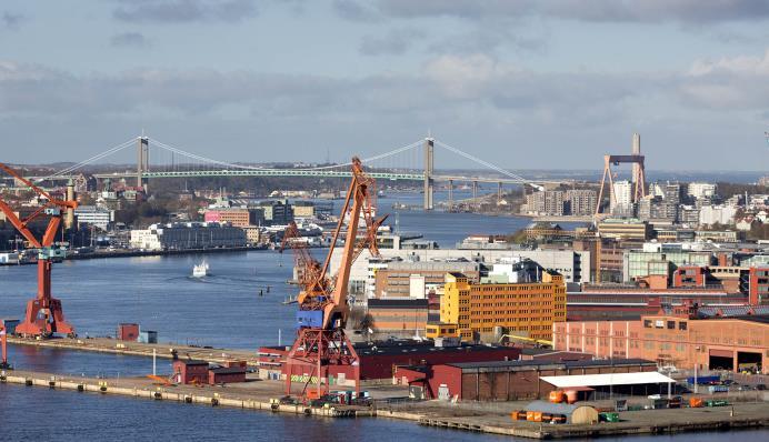 Göteborg är Skandinaviens ledande logistikhub 1:a plats i ranking sedan 2005 Flest