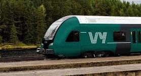 Svenska Tågkompaniet blir VY Efter avregleringen av tågtrafiken blir NSB (Norske Statsbaner) ett av flera bolag som konkurrerar om tidigare trafik.