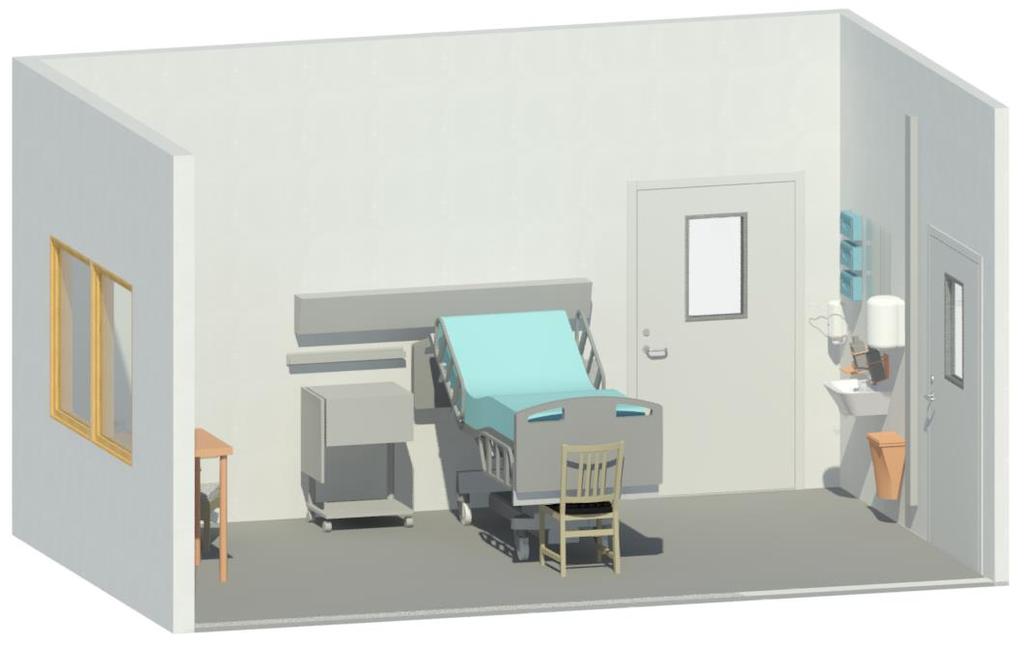 Utveckling av kravkontroller för typrum inom sjukvården Integrering av Program för teknisk standard med BIM Examensarbete inom högskoleingenjörsprogrammet Samhällsbyggnadsteknik ANTON
