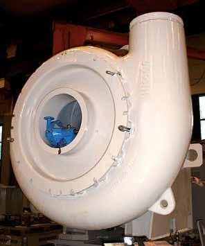 XM 600 med MM25 i mitten Horisontala slurrypumpar, Thomas och Sala-serien Slurrypumpar modell X med slide base för extra krävande applikationer Toppmodellerna i den nya serien är modell X, en serie