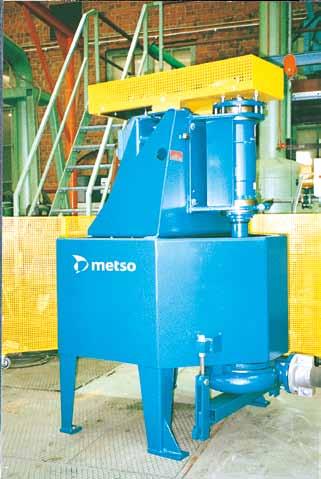 starka, tuffa och pålitliga. Vertikala tankpumpar VT Metsos vertikala tankpumpar i VT-serien är utvecklade för slitande slurry. De är enkla att underhålla och har en robust konstruktion.
