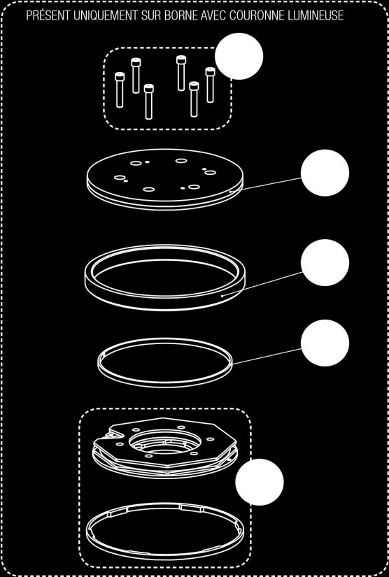 för LED-ring 7 RONE-LUM01 P LED-ring vit 8 RONE-LUM03 P LED-ring röd 8 RONE-LUM04
