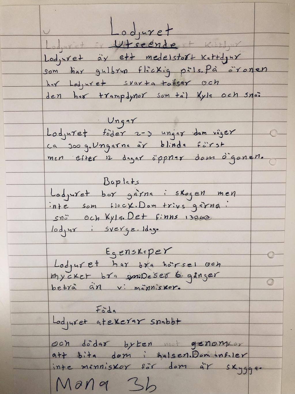 25 Resultat från nationella proven i svenska/svenska som andraspråk år 3 Läsförståelse - faktatext 89% blev godkända Läsförståelse - berättande text 87% blev godkända Skriva faktatext Resultatet ej