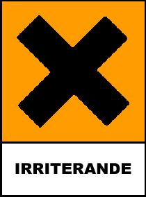 Signalord Faroangivelse DSD/DPD Farosymboler Fara Flam. Sol. 1: H228 Brandfarligt fast ämne. Skin Sens. 1: H317 Kan orsaka allergisk hudreaktion. Riskfraser Innehåller 2.
