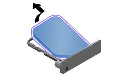 4. Ta försiktigt ut micro-sim-kortet ur korthållaren. 5. Sätt i ett nytt micro-simkort i hållaren. 6.